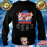 Philadelphia phillies legends baseball signatures s Sweater