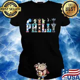 Philly logo sports city of champions s Ladies tee