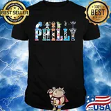 Philly logo sports city of champions shirt