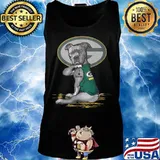 Pitbull tattoos green bay packers s Tank top
