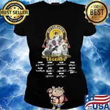 Pittsburgh pirates baseball legends players signatures s Ladies tee
