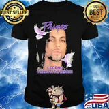 Prince legend thanks for the memories signature bird shirt