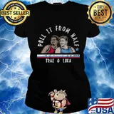Pull it from half trae young and luka doncic s Ladies tee