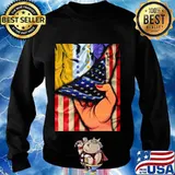 Pull the american flag happy independence day s Sweater