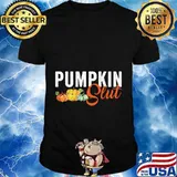 Pumpkin Lovers Fall Pumpkin Slut Novelty Gift Long Sleeve T-Shirt