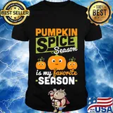 Pumpkin Spice Season Is My Favorite Season Fall Autumn Gift T-Shirt