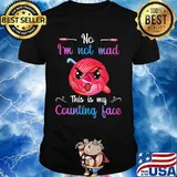 Quilting no i'm not mad this is my counting face shirt