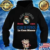 Real madrid desde 1902 club de futbol la casa blanca s Hoodie
