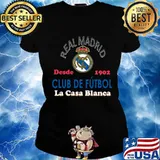 Real madrid desde 1902 club de futbol la casa blanca s Ladies tee