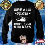 Real pilots don't need runways s Sweater