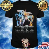 Real steel 10th anniversary 2011 2020 thank you for the memories signatures shirt