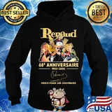 Renaud 68e anniversary 1952 2020 thank you for the memories signatures s Hoodie
