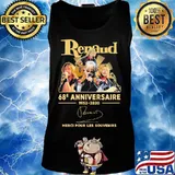 Renaud 68e anniversary 1952 2020 thank you for the memories signatures s Tank top