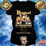 Renaud 68r anniversary 1952 2020 thank you for the memories signature s Ladies tee