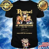 Renaud 68r anniversary 1952 2020 thank you for the memories signature shirt