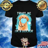 Retriever labrador mask trust me i'm a doctor shirt