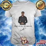 Rip Black Panther 1977-2020 thank you for the memories signature shirt