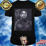 RIP Marvel heroes black panther chadwick Bosebam art shirt