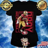 San francisco 49ers 2019 nick bosa drop defensive rookie of the year s Ladies tee