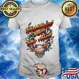 Satan wicked angel design tattoo apparel shirt