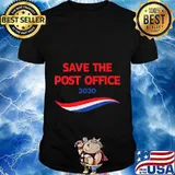 Save the Post Office 2020 Vote-By-Mail-in USA Election Gift T-Shirt