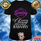 Scentsy lady sassy classy and a tad badassy shirt