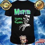 Skeleton misfits legacy of brutality shirt