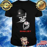 Skeleton skull shelby logo shirt