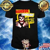 Skeleton the misfits horror business shirt