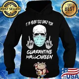 Skull mask it is never too early for halloween s Hoodie