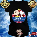 Snoopy charlie brown 2020 american happy independence day s Ladies tee