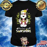 Snoopy dollar general you are my sunshine sunflower shirt