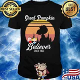Snoopy Great Pumpkin Believer since 1966 vintage retro shirt