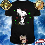 Snoopy nurse mask covid-19 shirt
