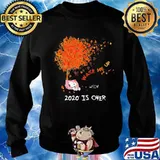 Snoopy wake me up 2020 is over maple leaves tree s Sweater