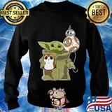 Star wars baby yoda bb8 and wampa s Sweater