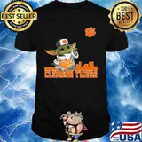 Star wars baby yoda clemson tigers shirt