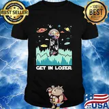 Star wars baby yoda get in loser shirt