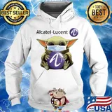 Star wars baby yoda mask hug alcatel lucent s Hoodie