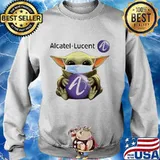 Star wars baby yoda mask hug alcatel lucent s Sweater