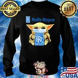 Star wars baby yoda mask hug rolls royce s Sweater