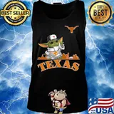 Star wars baby yoda texas longhorn s Tank top