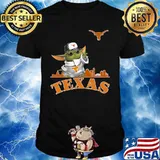 Star wars baby yoda texas longhorn shirt