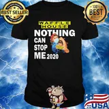 Strong woman mask waffle house nothing can stop me 2020 shirt