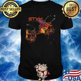 Styx band kilroy was here shirt