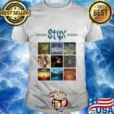 Styx band pieces of eight shirt