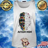 Sugar skull girl they whispered to her you cannot withstand the storm she whispered back i am the storm autism mom s Tank top