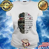 Sugar skull girl they whispered to her you cannot withstand the storm she whispered back i am the storm veteran s Ladies tee