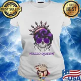 Sugar skull hallo queen s Ladies tee