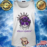 Sugar skull hallo queen s Tank top